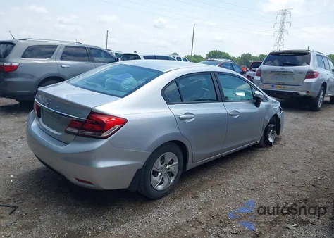2014 Honda Civic Lx from USA, damaged, VIN 19XFB2F55EE012324